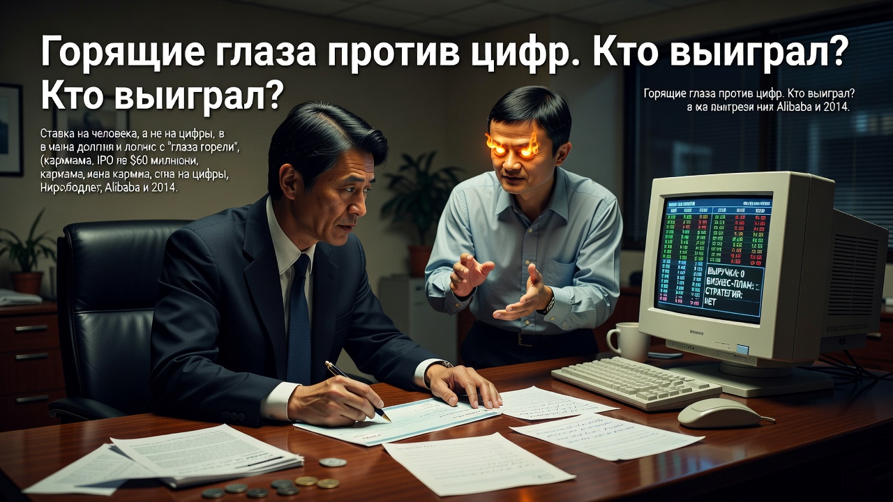 Горящие глаза против цифр. Кто выиграл?