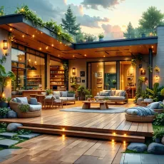 Идеи для обустройства террасы: создайте идеальное пространство для отдыха